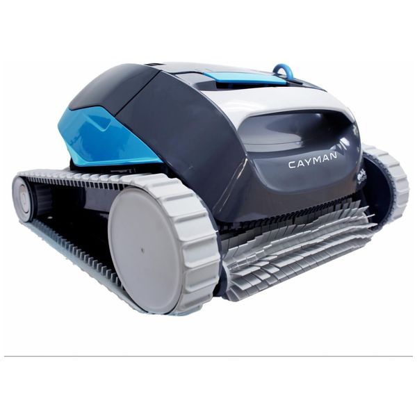 Robô Aspirador de Piscina com Cronômetro Semanal Programável para Piscinas de 10 Metros, Escala Paredes, 110V, Dolphin Cayman