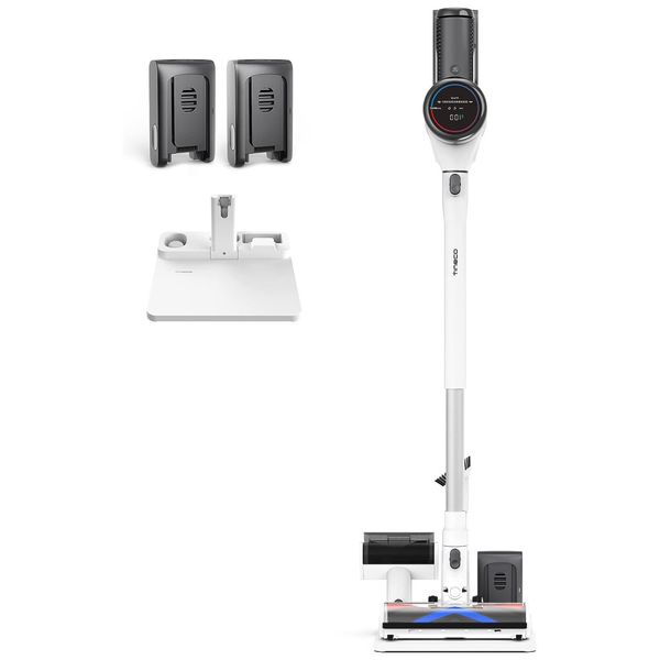Aspirador de Pó Sem Fio com Escova ZeroTangle de Longa Duração para Limpeza de Pisos, 110V, Tineco Pure ONE S15, Branco