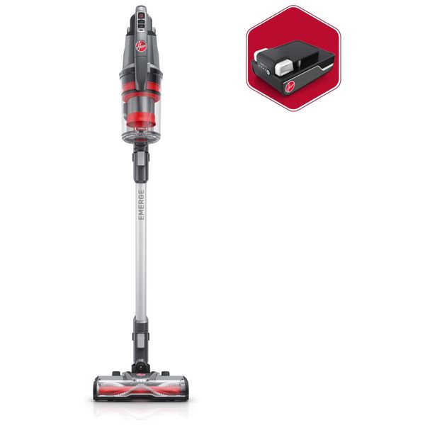 Aspirador de Pó Sem Fio Recarregável, Potente para Várias Superfícies, 110V, Hoover BH53605V, Cinza