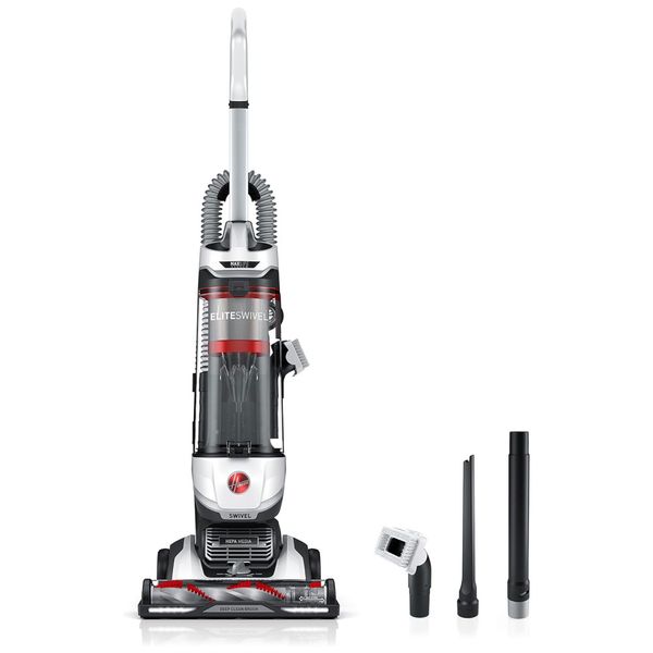 Aspirador de Pó com Filtragem HEPA e Tecnologia Giratória, Para Todos os Pisos e Carpetes, 110V, Hoover Maxlife UH75100, Branco