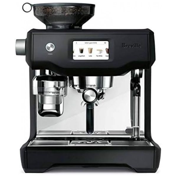 Cafeteira Elétrica Expresso Automática com Moedor de Grãos e Painel Digital, BREVILLE, Preto