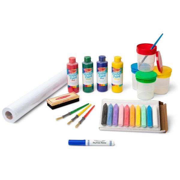 Kit de Pintura Infantil com 15 Peças para Crianças Acima de 3 Anos, Melissa & Doug