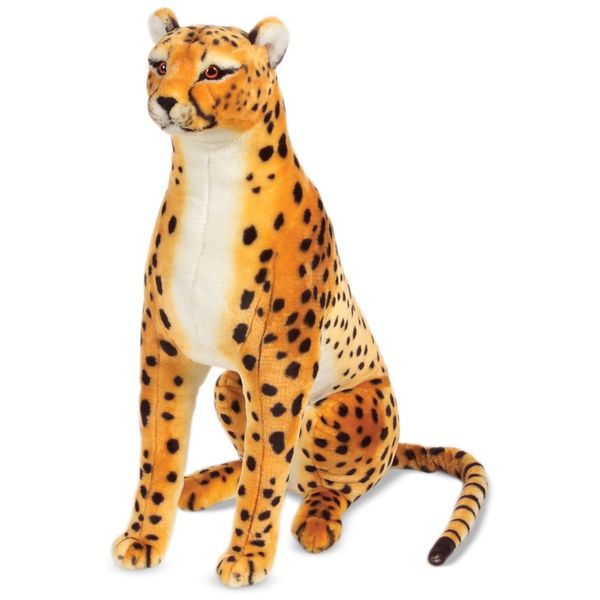 Pelúcia Tigresa 90 cm de Altura com Design Realista para Crianças Acima de 3 Anos, Melissa & Doug