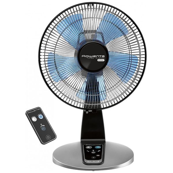 Ventilador de Mesa VU2660 Portátil com 5 Vel e Controle Remoto 1500W, 110vV ROWENTA 1830006169, Cinza