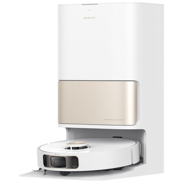 Aspirador Robô Compatível Alexa, Google Home e Siri com Sucção de 7000Pa e Extensão de Esfregão, 110V, Dreame L10s Pro Ultra Heat, Branco