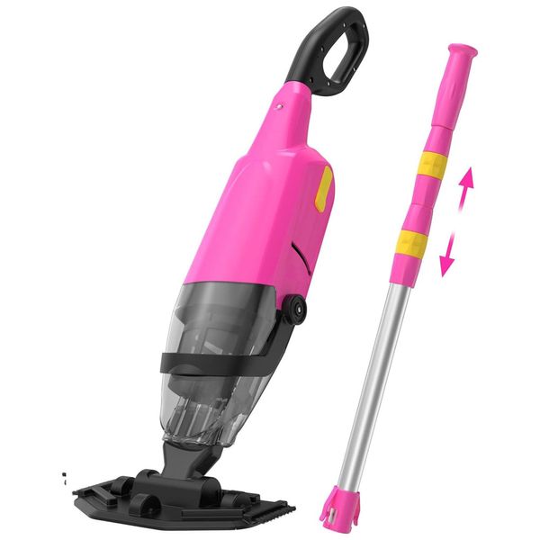 Aspirador de Piscina sem Fio, Recarregável com Autonomia da Bateria de 1H, Ideal para Piscinas Acima do Solo, Spas e Banheiras de Hidromassagem,