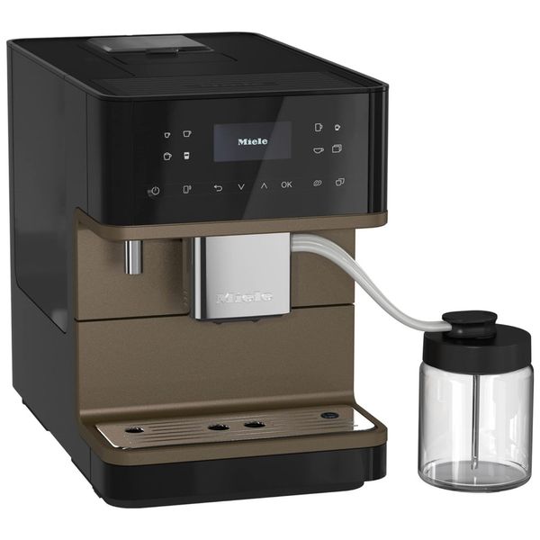 Máquina de Café Automática 1,8L com OneTouch, Sistema Aromático, 8 Perfis Individuais e Wi-fi, 110V, Miele CM6360, Preta