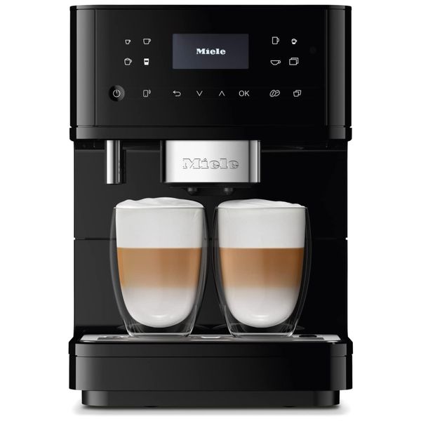 Máquina de Café Expresso Automática 1,8L com Wi-fi, Moedor e Batedor de Leite, 110V, Miele NEW CM 6160, Preta