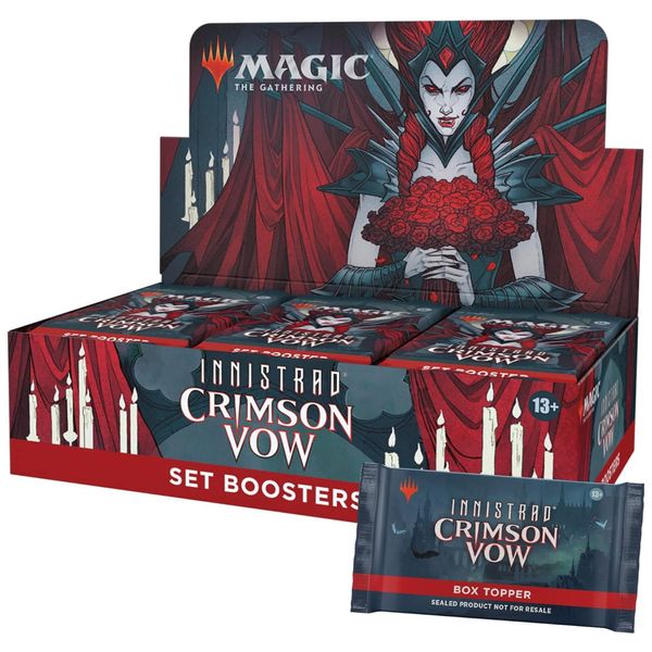 Magic The Gathering Caixa A Costa de Innistrad, Drácula com 30 Pacotes, 361 Cartas