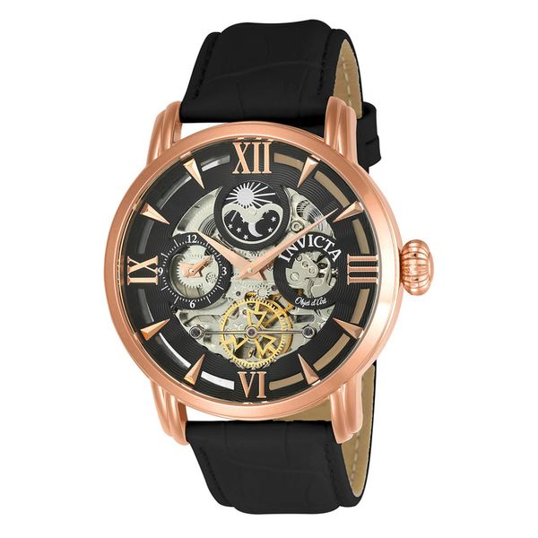 Objet D Art Automtico Relgio Masculino - 47mm. Preto 22653, Invicta