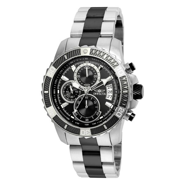 Relgio Pro SCUBA Masculino - 45mm. Ao. Preto 22416, Invicta