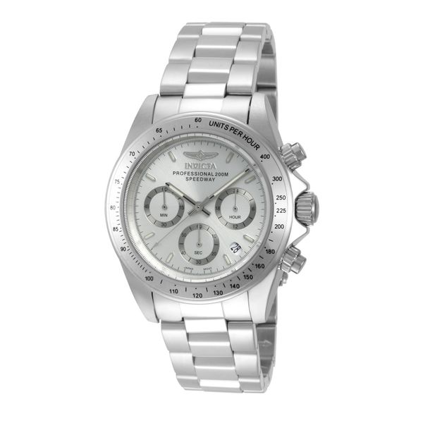 Relgio masculino Invicta Speedway em ao inoxidvel - 39,5 mm.