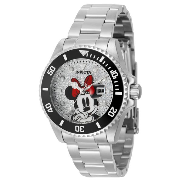 1 EDIO LIMITADA - Relgio feminino Disney Limited Edition Minnie Mouse - 36 mm. Ao 41341-N1, Invicta