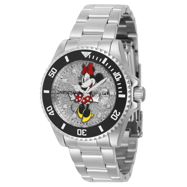 1 EDIO LIMITADA - Relgio feminino Disney Limited Edition Minnie Mouse - 36 mm. Ao 41314-N1, Invicta