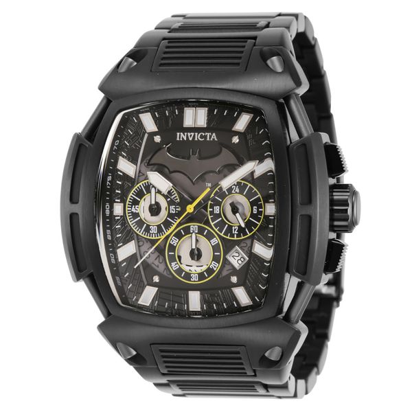 1 EDIO LIMITADA - Relgio masculino DC Comics Batman - 53 mm. Preto 41299-N1, Invicta