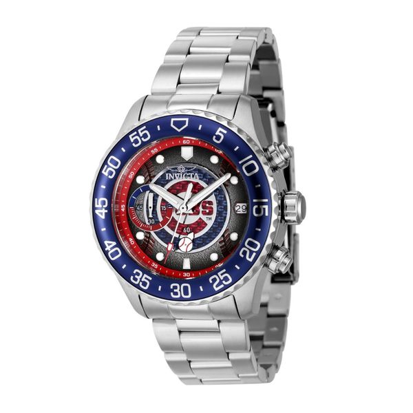 Relgio unissex MLB Chicago Cubs - 40 mm. Ao 42720, Invicta
