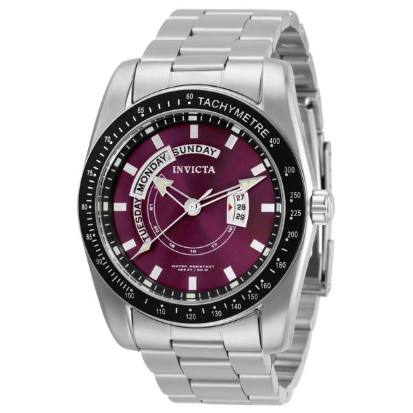 Relgio masculino fino com data especial para dia  45 mm. Ao 31919, Invicta
