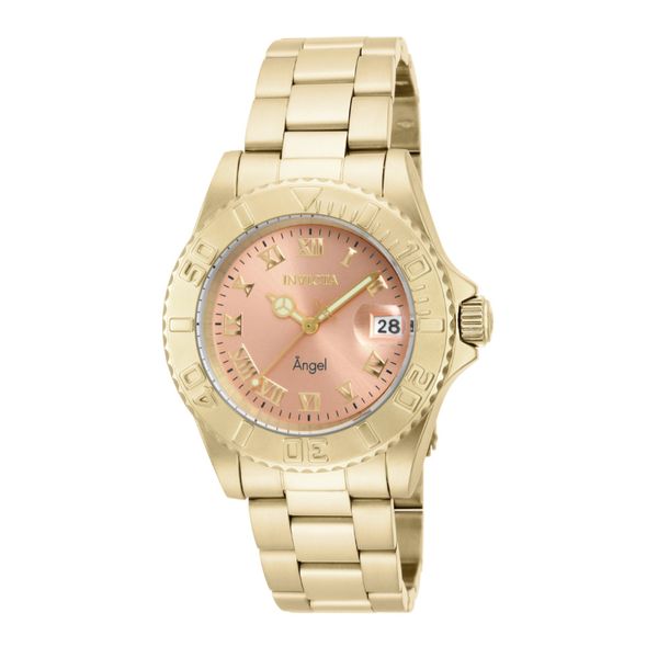 Relgio feminino Angel Swiss Ronda 515 calibre - 40 mm. Ouro 16850, Invicta