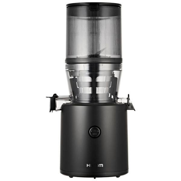 Centrifuga de Frutas com Processamento de Frutas Inteiras, Controle de Polpa e Motor Silencioso, 110V, Hurom, Preto Fosco