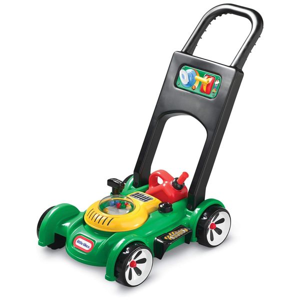 Cortador de Grama Infantil com Sons Mecânicos para Crianças Acima de 3 Anos, Little Tikes, Verde