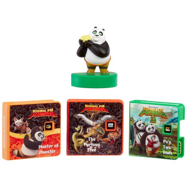Coleção de Histórias para Máquina dos Sonhos Little Tikes, 1 Personagem e 3 Historias, Kung Fu Panda