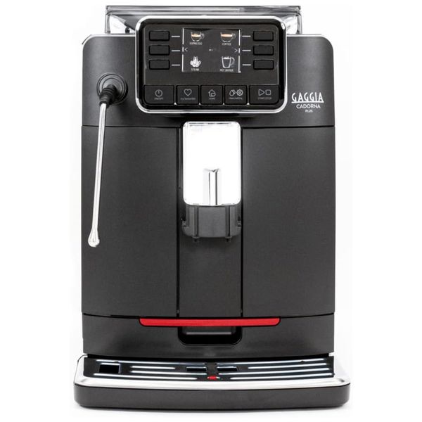 Máquina de Café Expresso Super Automática com Vaporizador, 6 Bebidas Pré-Programadas, 110V 1400W, Gaggia Cadorna Barista Plus, Preta