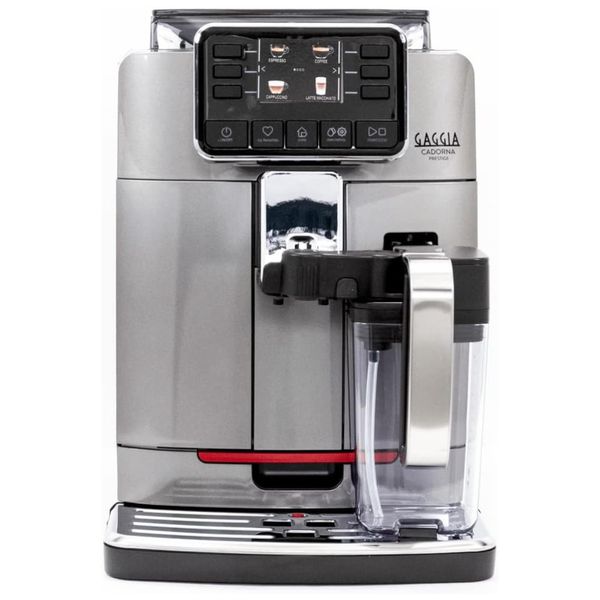 Máquina de Café Expresso Super Automática com Vaporizador, 14 Bebidas Pré-Programadas e Jarra de Leite Integrada, 110V 1400W, Gaggia Cadorna