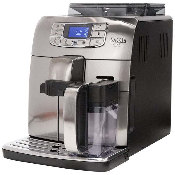 Máquina de Café Expresso 1,5L com 10 Opções de Finura e 5 Opções de Intensidade de Infusão, 220V 1400W, Gaggia Velasca Prestige, Prata