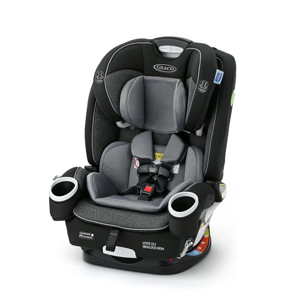 Cadeira de Bebe para Carro 4 em 1 com Encosto Expansíve e Tecnologia SnugLock para Instalação em Menos de 1 Minuto, Graco 4Ever DLX SnugLock Grow,