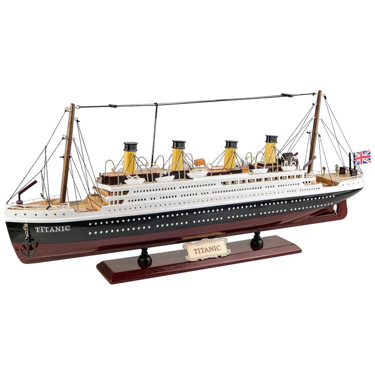 Barco-Decorativo-Titanic-de-Madeira-Imagem-0