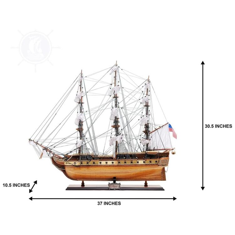 Barco-Decorativo-USS-Constitution-Imagem-1