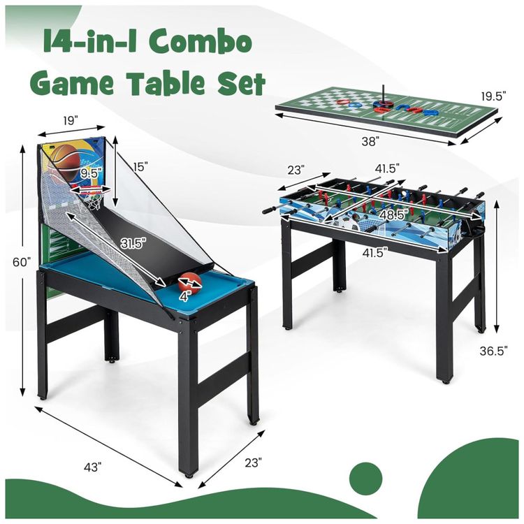Mesa-de-Jogos-14-em-1-para-Diversao-Imagem-7