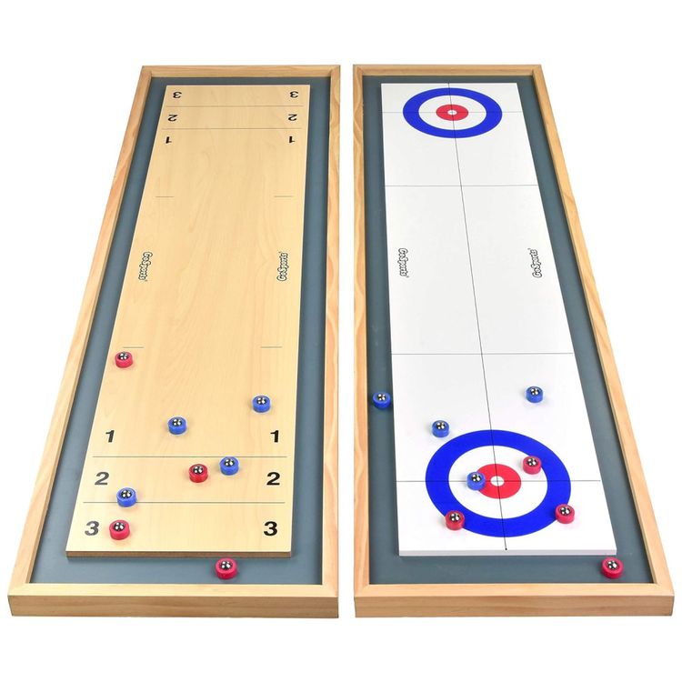 Jogo-de-Mesa-Shuffleboard-e-Curling-Imagem-0