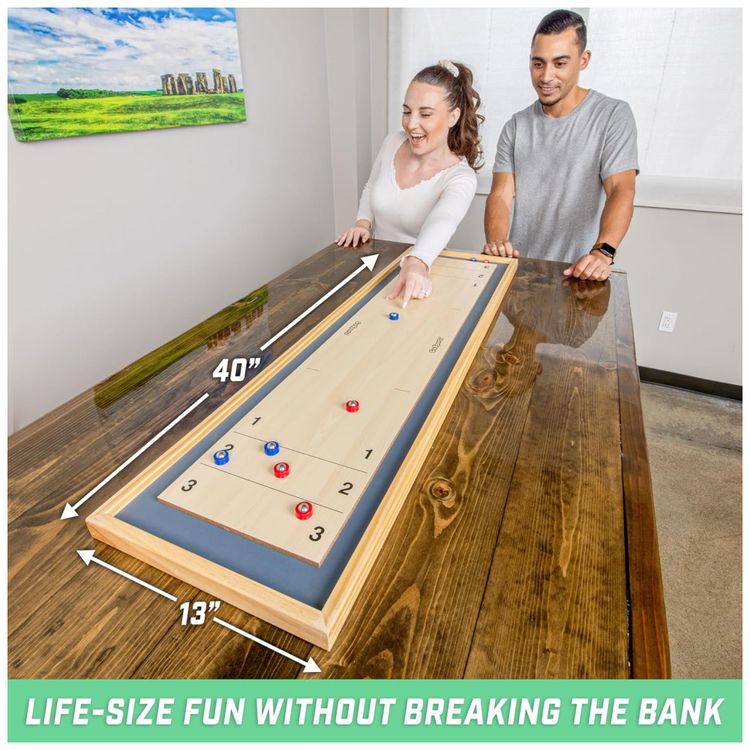 Jogo-de-Mesa-Shuffleboard-e-Curling-Imagem-2
