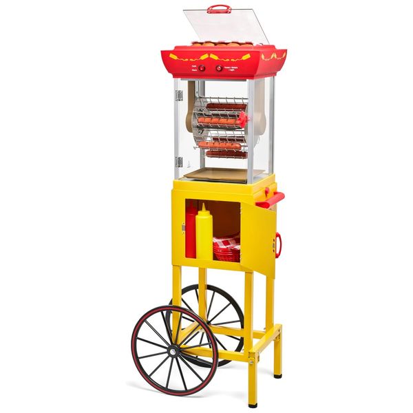 Carrinho-de-Cachorro-Quente-Retro-Imagem-0