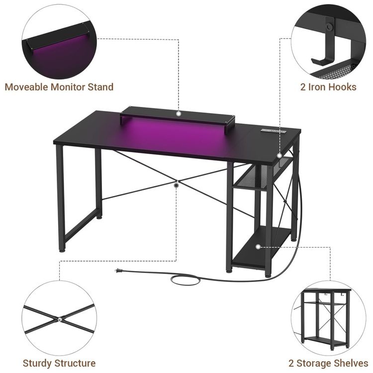 Mesa-Gamer-47--119-cm-com-Luz-LED-Imagem-8