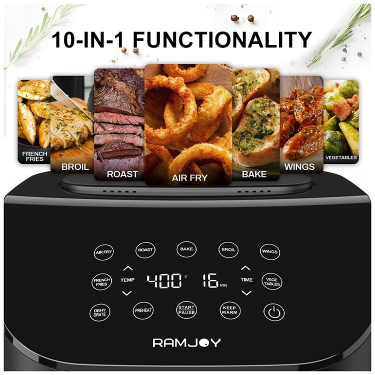Air-Fryer-10-em-1-6.4L-com-Painel-Imagem-2