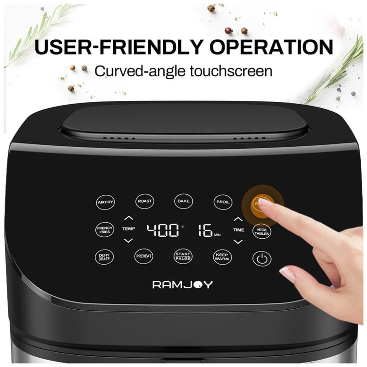 Air-Fryer-10-em-1-6.4L-com-Painel-Imagem-5