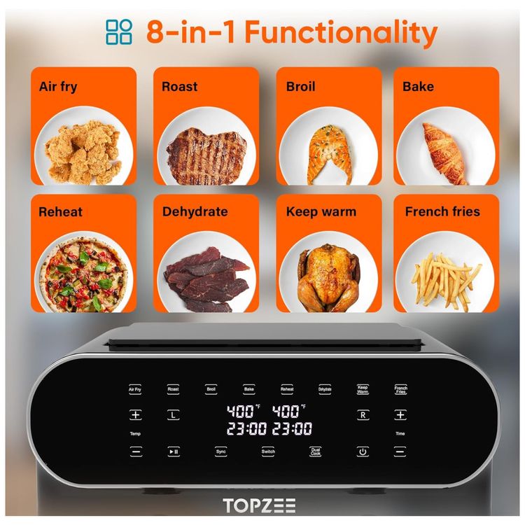Air-Fryer-8-em-1-Capacidade-10.4L-Imagem-4