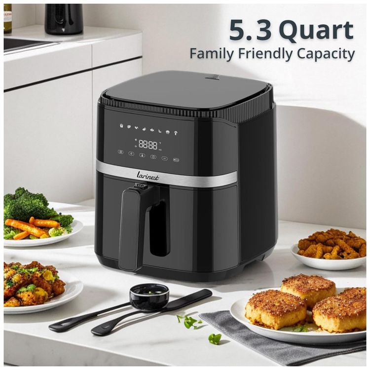 Air-Fryer-5L-com-8-Funes-de-Cozimento-Imagem-1