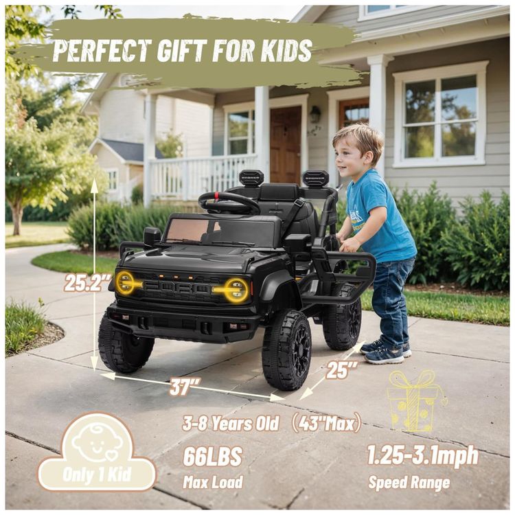 Carro-Eletrico-Infantil-Ford-Bronco-Raptor-com-Controle-Imagem-2
