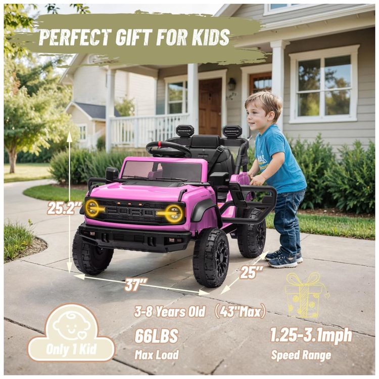 Carro-Eletrico-Infantil-Ford-Bronco-Raptor-com-Controle-Imagem-2