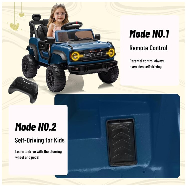 Carro-Eletrico-Infantil-Ford-Bronco-Raptor-com-Controle-Imagem-3