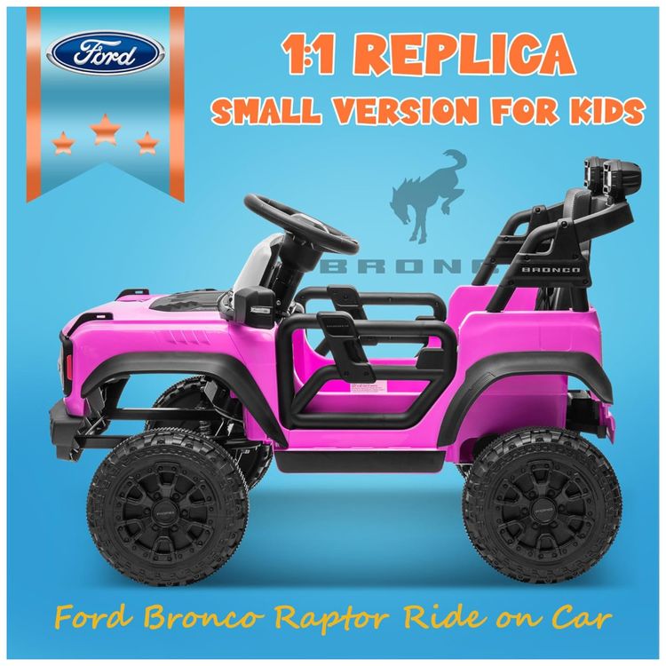 Carro-Eletrico-Infantil-12V-Ford-Bronco-Raptor-com-Controle-Imagem-1