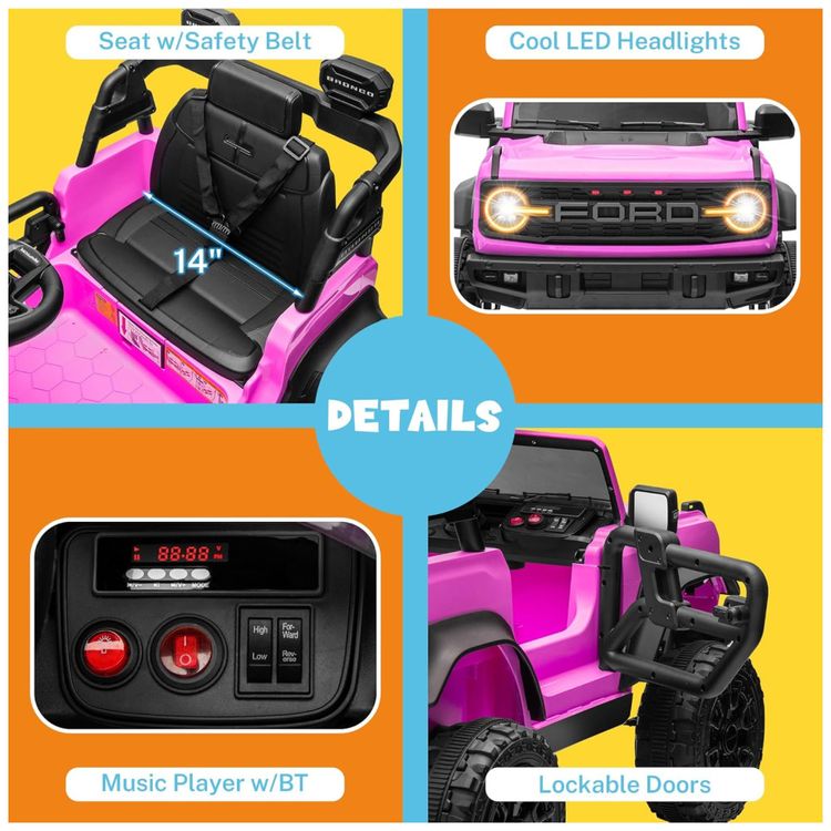 Carro-Eletrico-Infantil-12V-Ford-Bronco-Raptor-com-Controle-Imagem-4