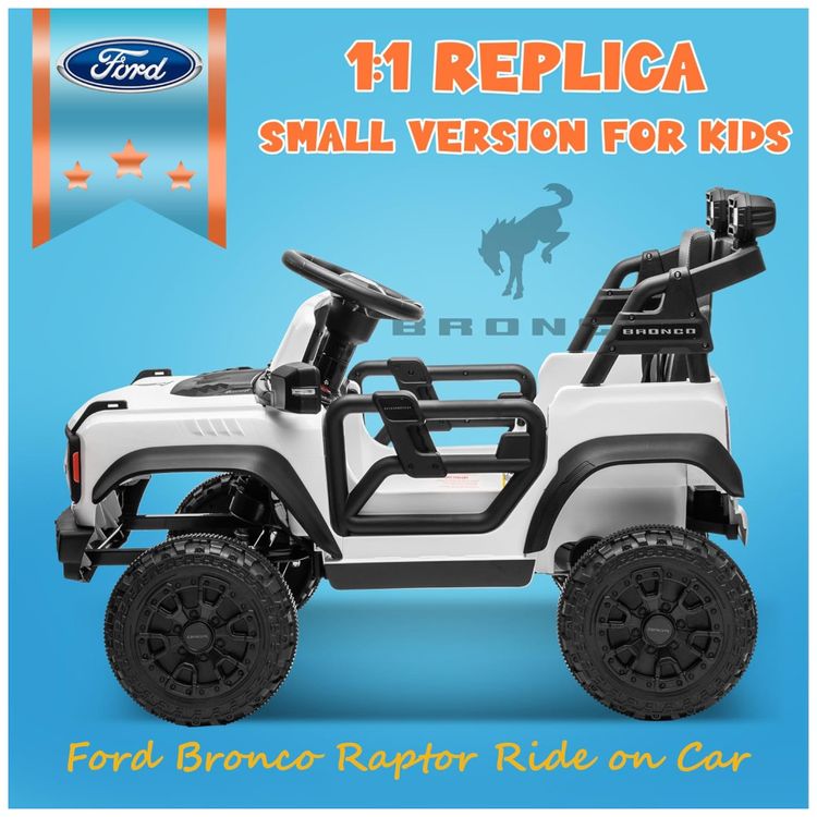 Carro-Eletrico-Infantil-12V-Ford-Bronco-Raptor-com-Controle-Imagem-1