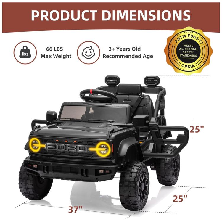 Carro-Eletrico-Infantil-12V-Ford-Bronco-1-Assento-com-Imagem-5
