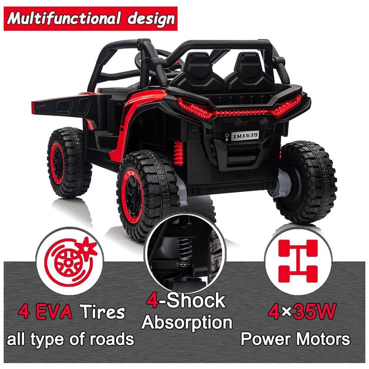 Carro-Eletrico-Infantil-Jeep-UTV-com-Controle-Remoto-Imagem-2