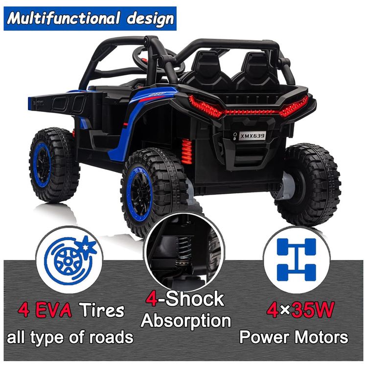 Carro-Eletrico-Infantil-Jeep-UTV-com-Controle-Remoto-Luz-Imagem-2