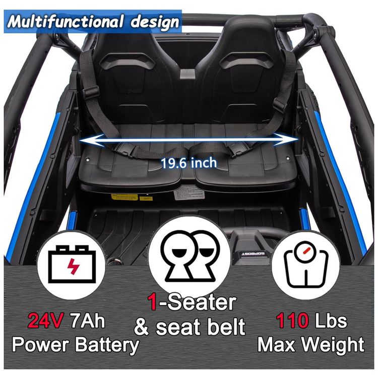 Carro-Eletrico-Infantil-Jeep-UTV-com-Controle-Remoto-Luz-Imagem-3